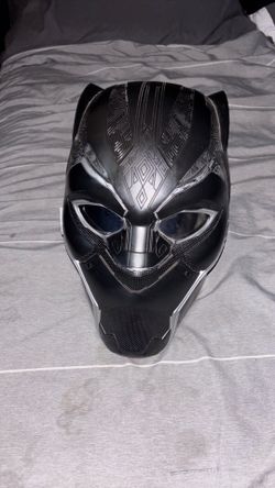 Black panther helmet