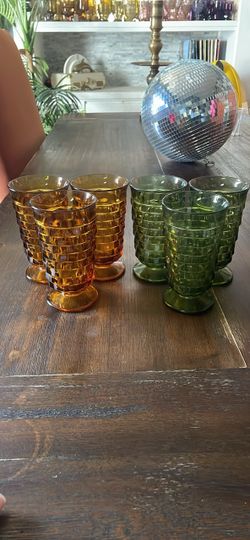 Indiana glass cups