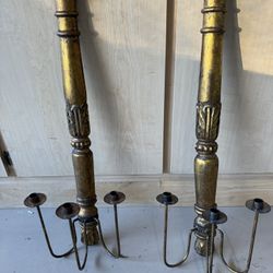 Z-Gallerie Florentine 34” Gold Scones