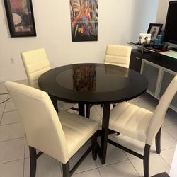 Dining Table Set 48" Round
