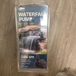 Waterfall Pump