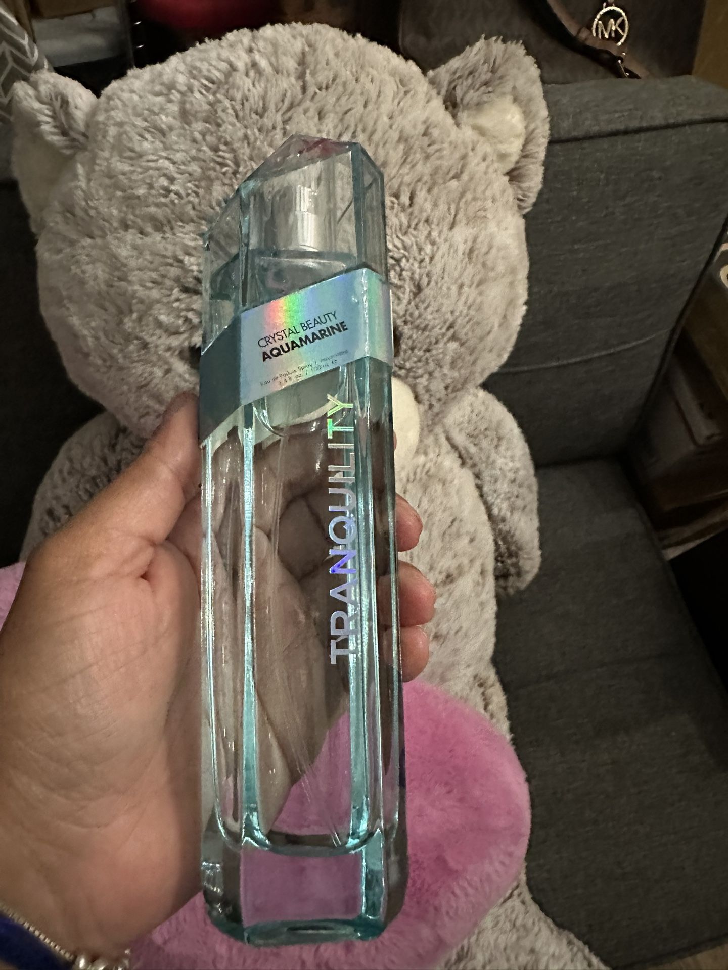 CRYSTAL BEAUTY Aquamarine TRANQUILITY - NEW 40$ Women Perfume Firmed