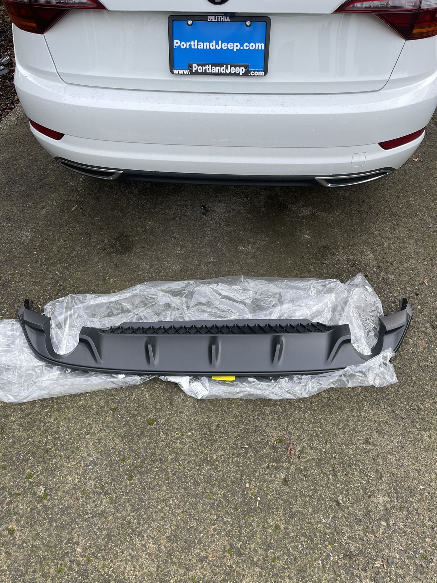 Mk7 Jetta Gli Rear Diffuser