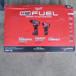 DRILL SET MILWAUKEE FUEL 
