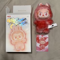 Pop Mart Labubu The Monsters Big into Energy Series Love Vinyl Plush Pendant