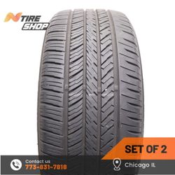 Set of 2 Used  9.5/32    235/40R19  96V  Yokohama  YK-GTX