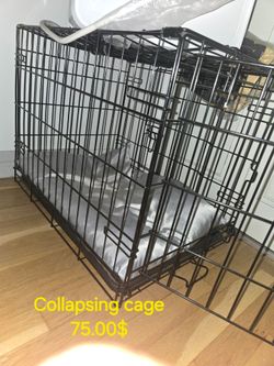 PORTABLE COLLAPSIBLE CAGE