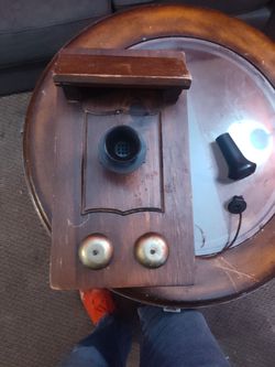 Antique Telephone Box 