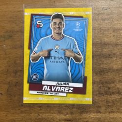 2023 TOPPS JULIAN ALVAREZ ROOKIE 