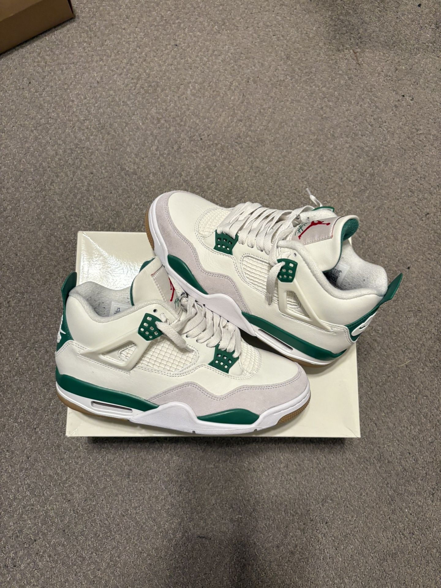 Jordan 4 “Pinee Green SB’s”