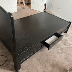 Twin Bed W/ Nightstand And Desk