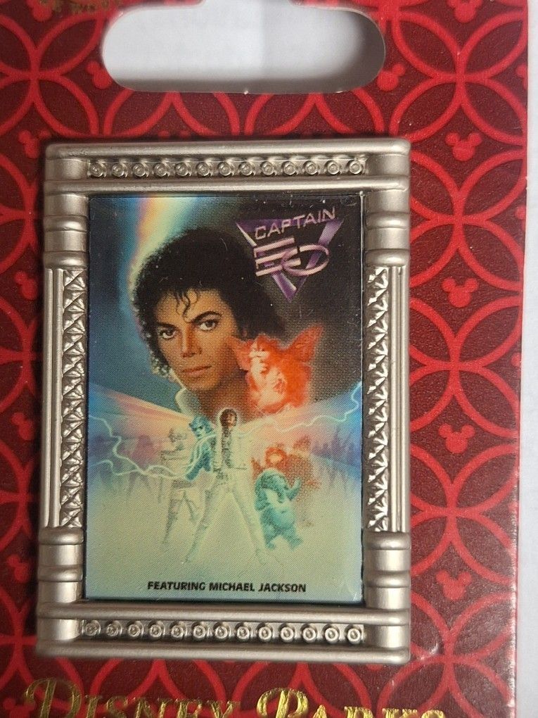 Retired Michael Jackson Disney Pin