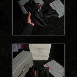 All Black Prada Cups 