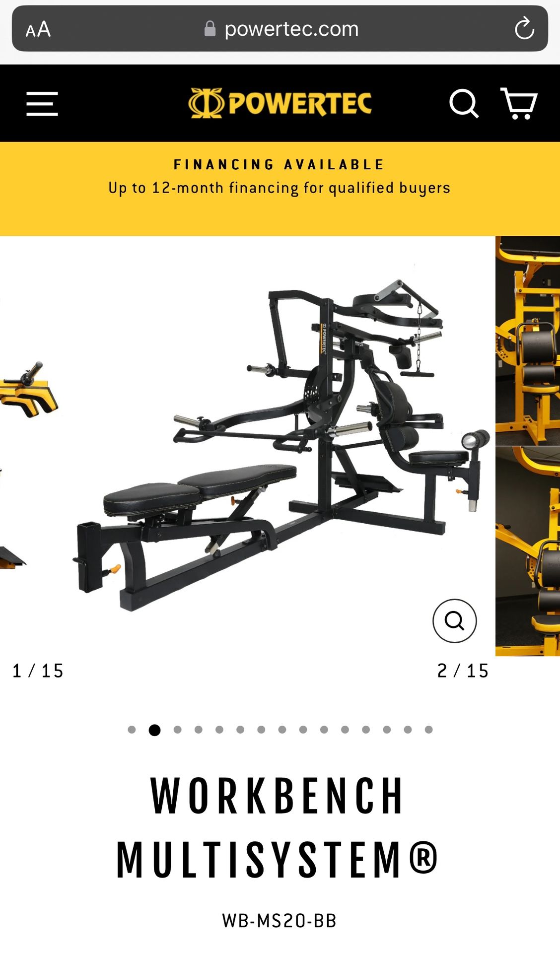 Powertec Workbench Multisystem