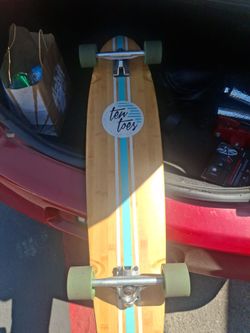 Ten Toes Longboard skateboard