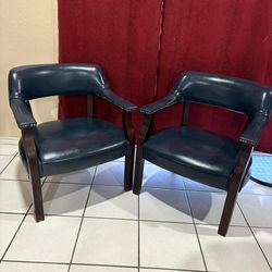 Two accent chairs