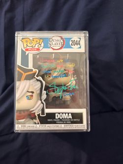 Signed Funko Pop Plus Demon Slayer Doma #2044