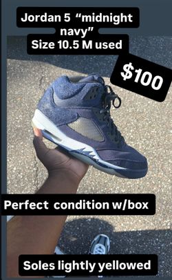 Jordan 5 “midnight Navy”