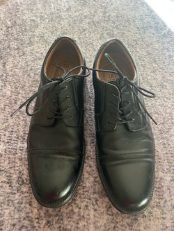 George Men’s Black Dress Shoes Size 10