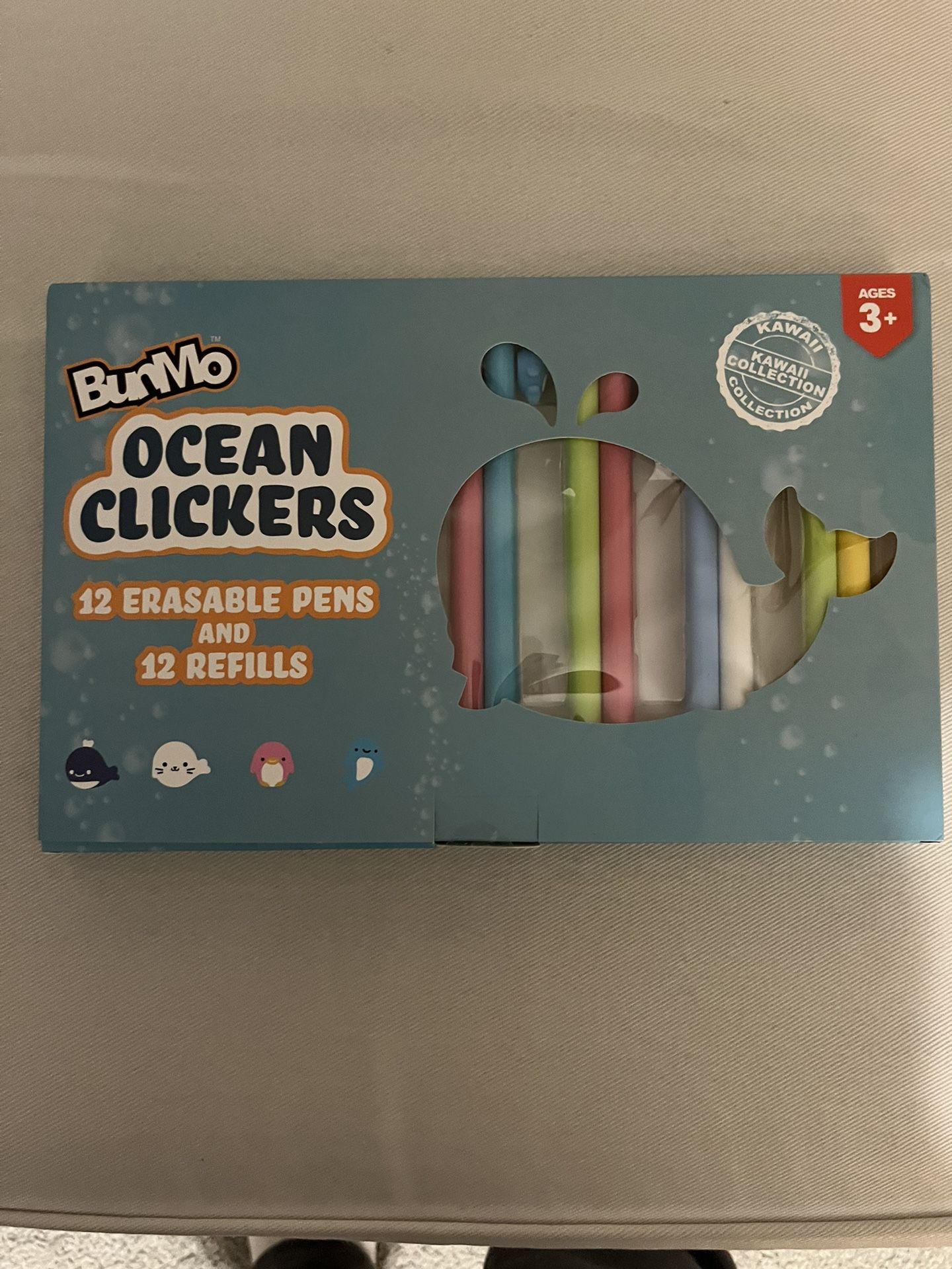 BunMo Ocean Clickers Erasable Pens