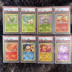 Legendary Treasures Radiant Collection Sequential Set PSA!!!!