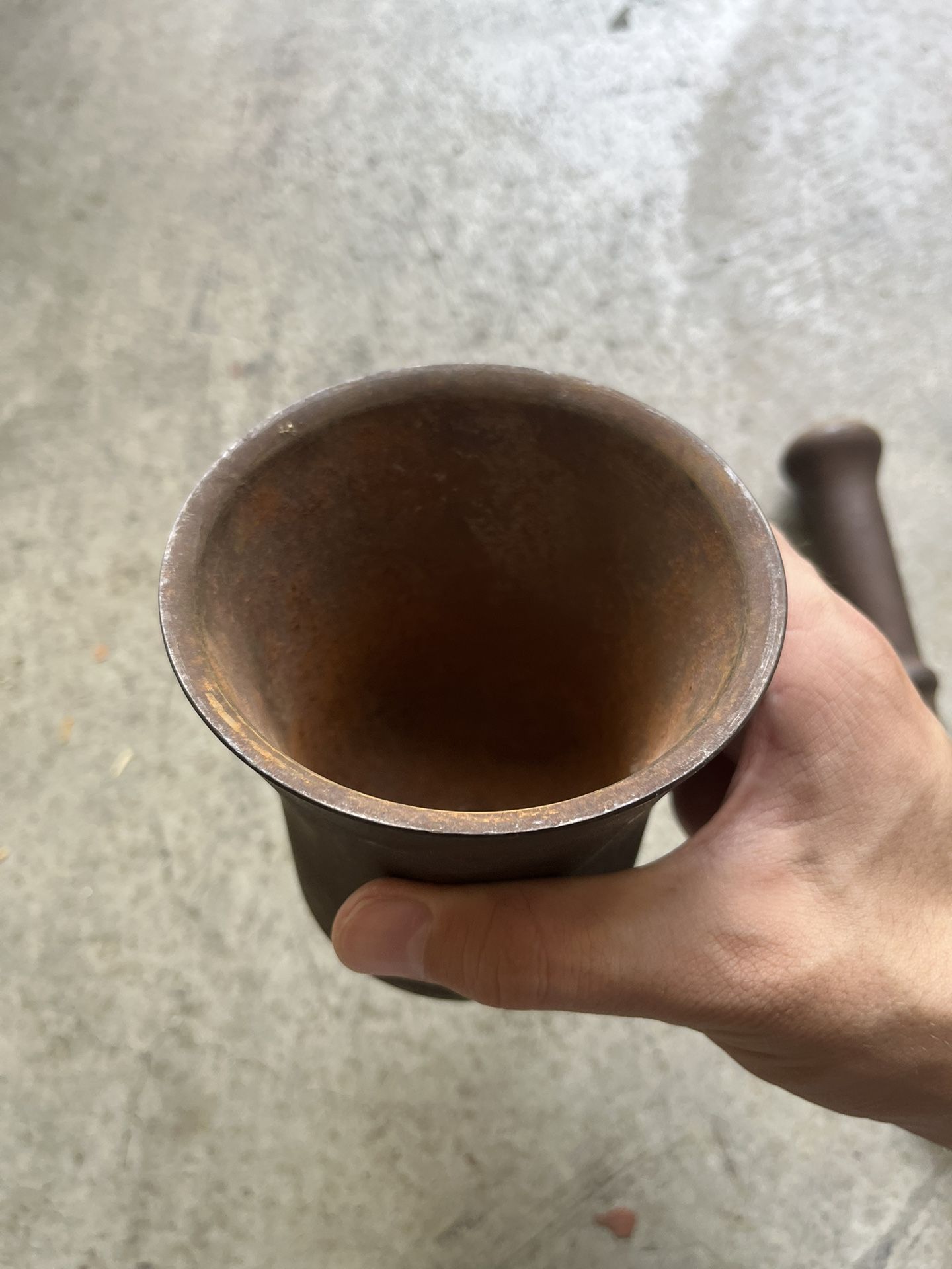 Vintage Mortar and Pessle Needs Cleaning