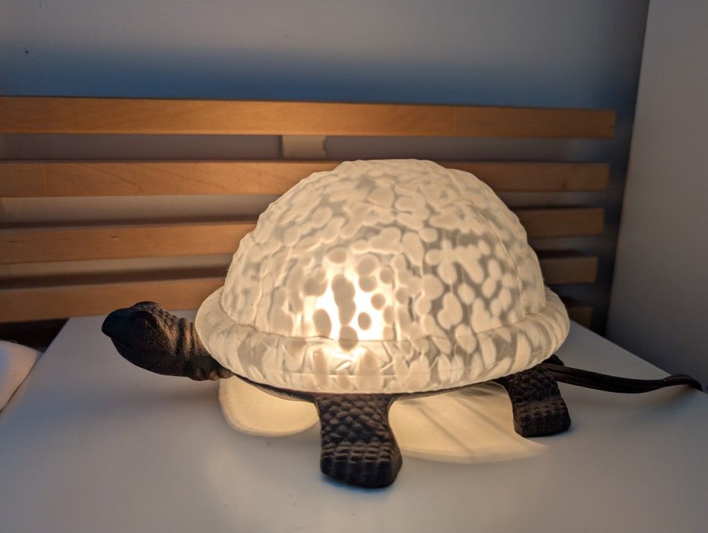 Brand New Turtle Lamp, Tortoise Bedside Lamp