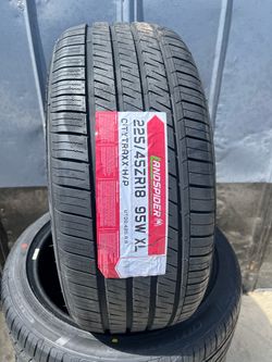Set of 4 tire 225/45/18 Landspider
