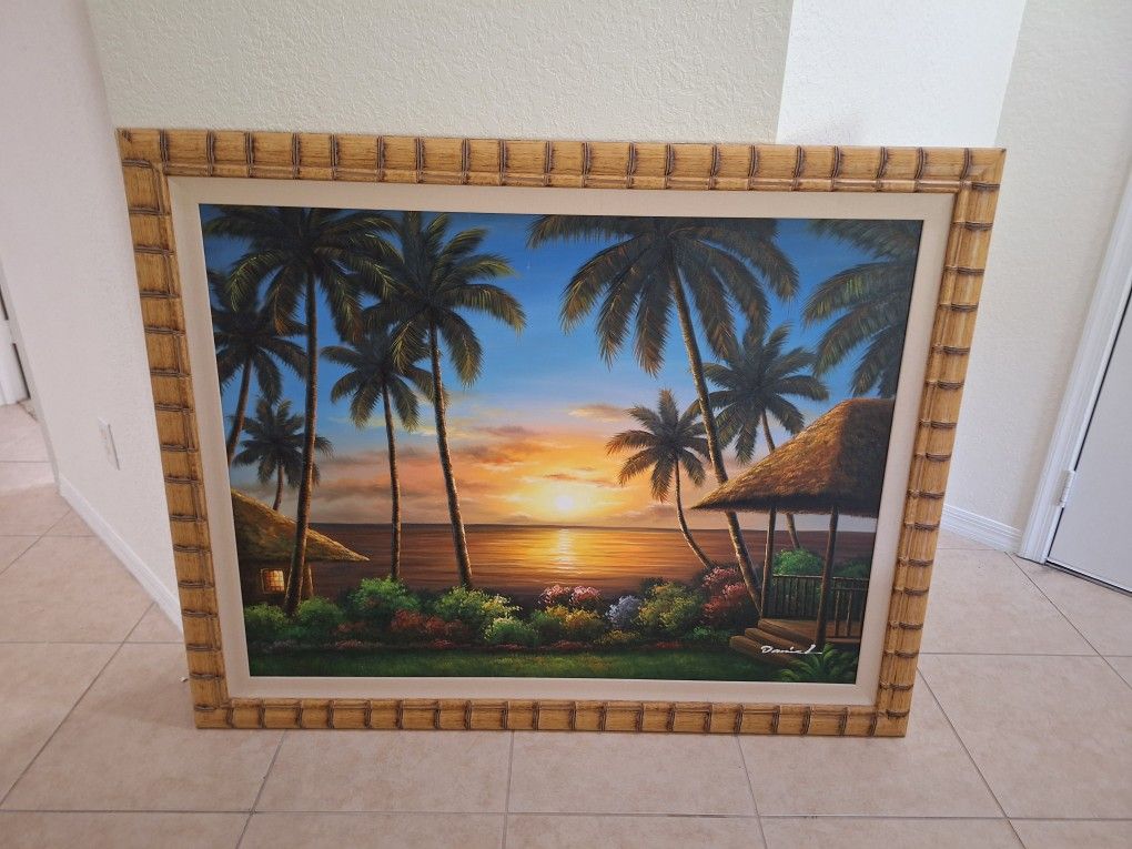 Tropical Painting by Daniel