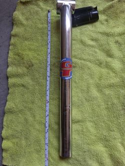 GT Bmx Stamped Layback Micro Adjust Seat Post