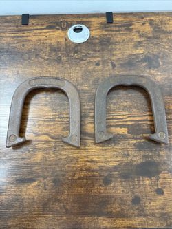 T.J. Octigan Official Pitching Horseshoes Set Of 2 Rusty 2LB