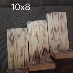 Wooden Can̈dle Holder 