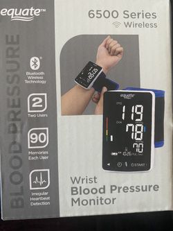 Wrist Blood Pressure Monitor with Bluetooth Series 6500