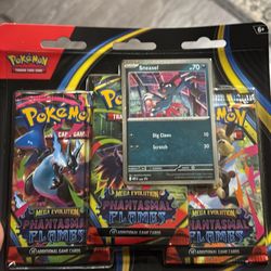 Pokemon Phanatasmal Flames 3 Pack 