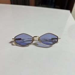 Chrome Hearts Gold Nip slip sunglasses 