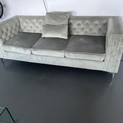 Velvet Sofa 
