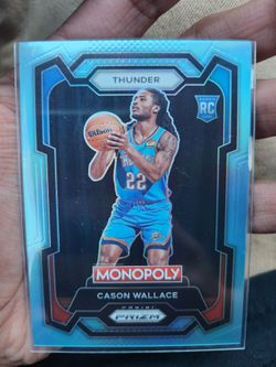 OKC Cason Wallace Monopoly Prizm 025/199