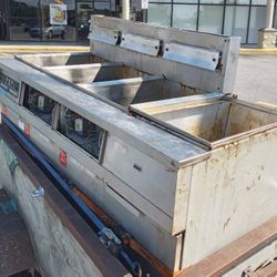 Gas Commercial Deep Fryer
