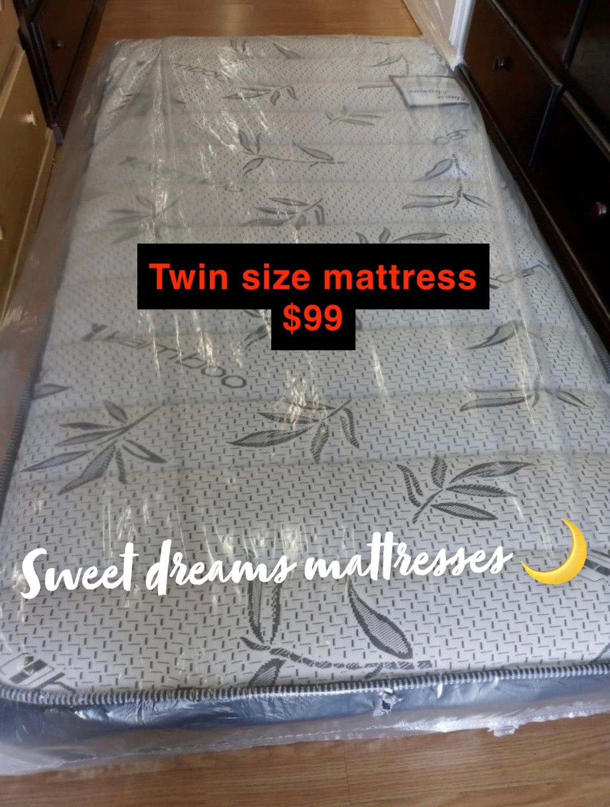 Twin Size Euro Pillow Top Mattress 
