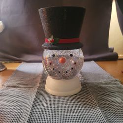 Bath And Body Works  Snowman Snow Globe