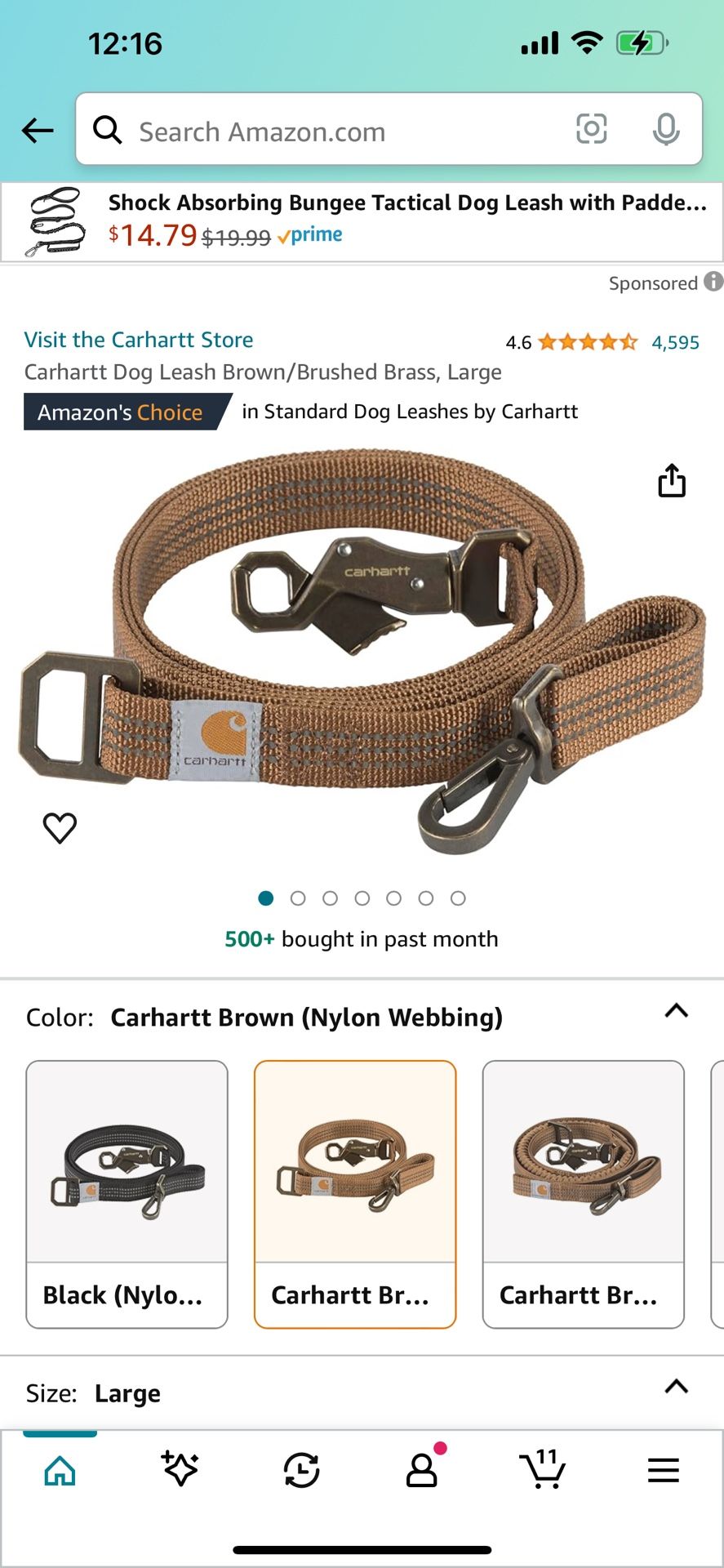Carhartt Dog Leash