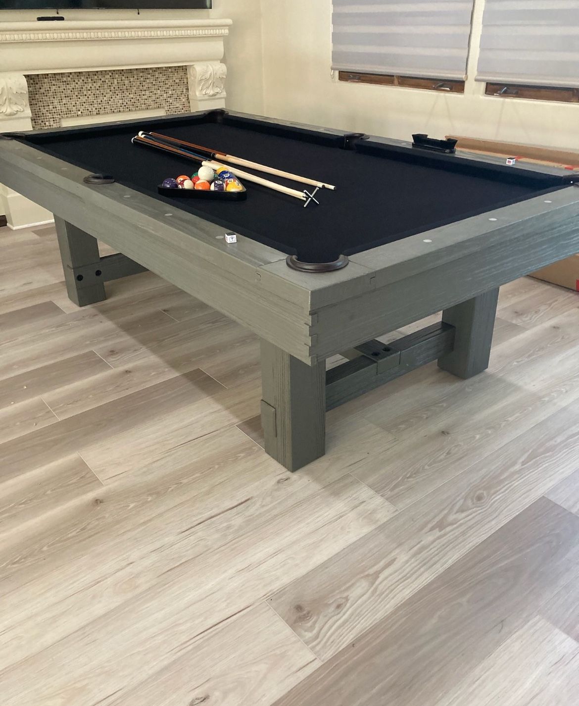 Pool Table New In Box 8ft( Free Delivery & Sett Up & New Color Felt Of Your Choice )