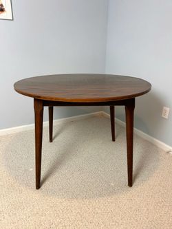 Vintage Round Wooden Dining Table