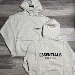 Light Oatmeal Essential Hoodie