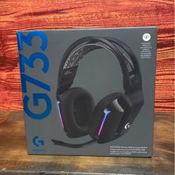 Logitech G733 New In Box Gaming Headphones Wireless $75.00