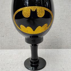 Batman Glitter Logo Goblet 