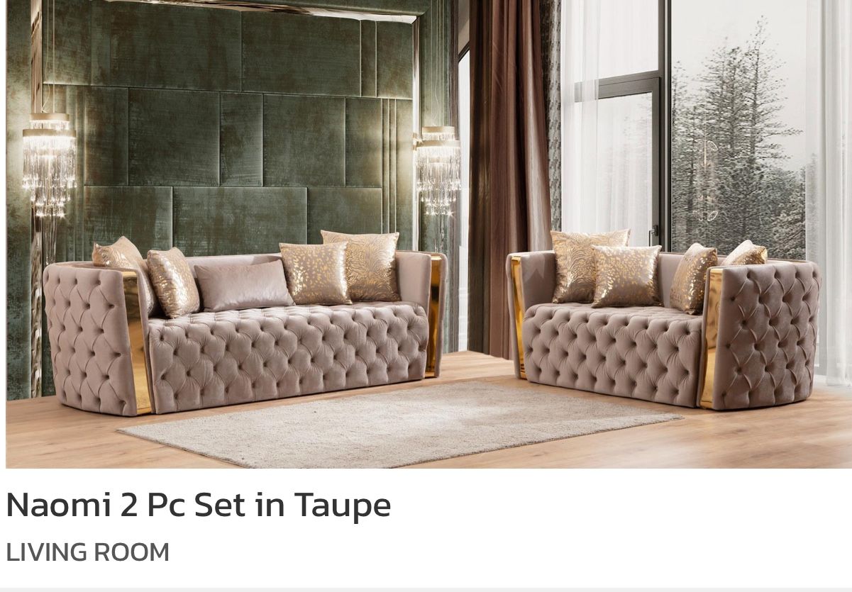 Sofa & Love Seat Set (Take It Home In Payments/ llévatelo a casa en pagos)