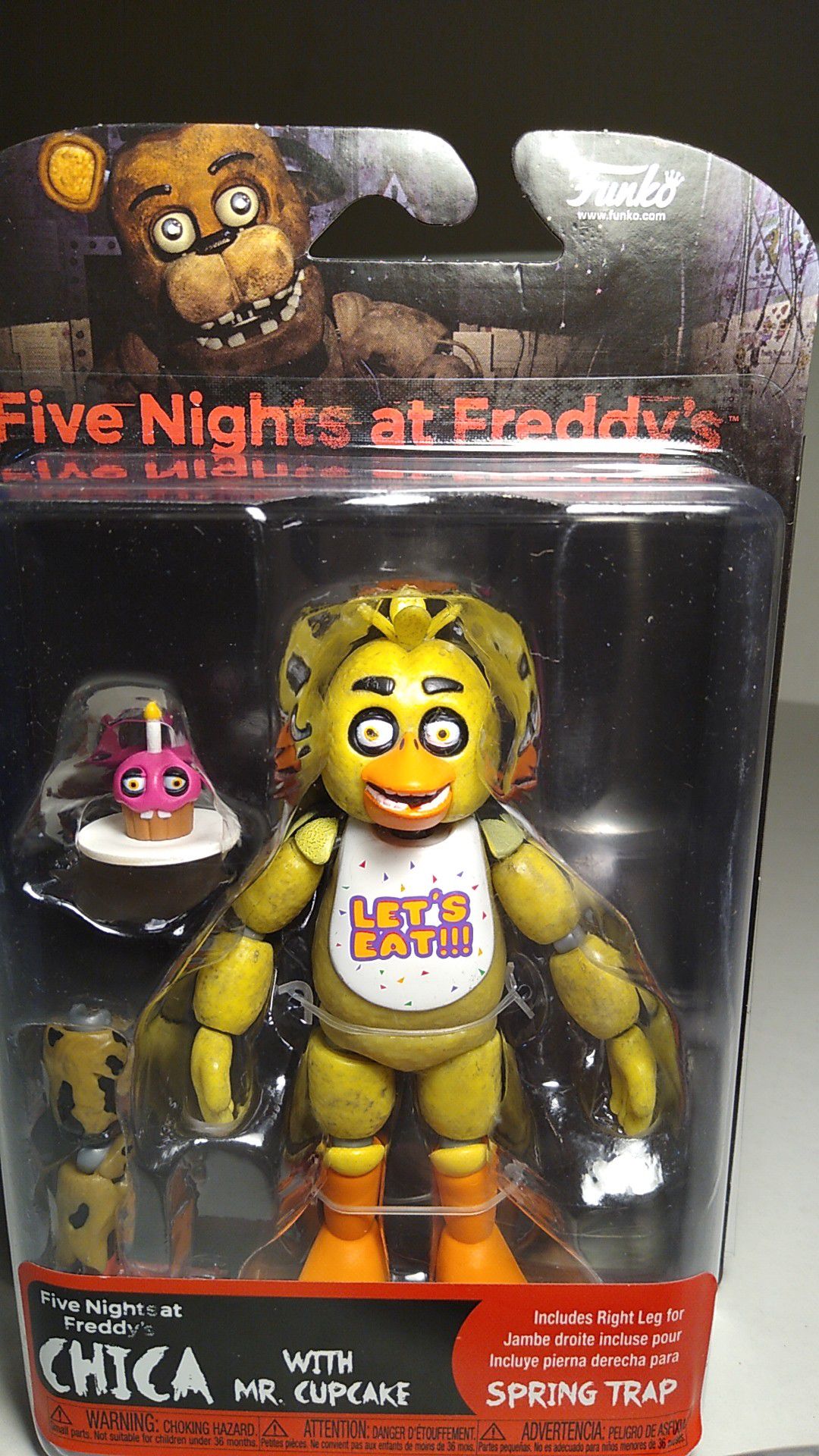 ARTICULATED COLLECTIBLE CHICA FROM FNAF.