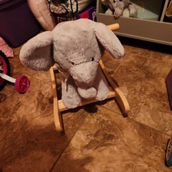 Excellent Pottery Barn Elephant Rocker 