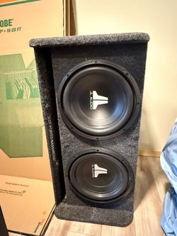 JL Audio Dual Subs 12 inch with ported box